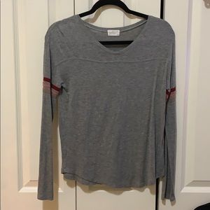 Gray long sleeve